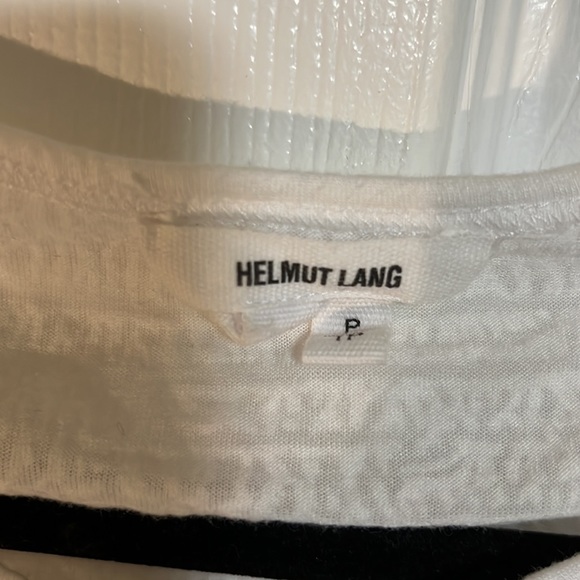 Helmut Lang Sheer Knit Boxy Tank Top - Picture 3 of 7